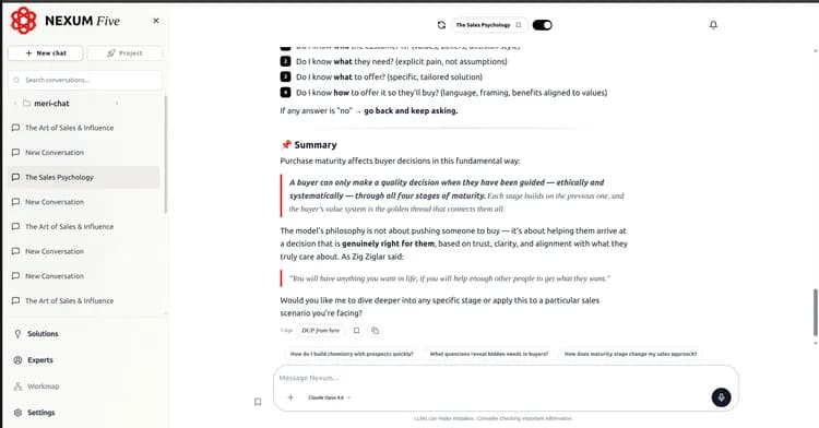 NexumFive: Enterprise Multi-Model AI Chat Platform - Image 1