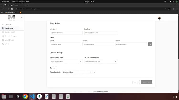 MapongaStudio: Media Content Management & FAST Channel - Image 3
