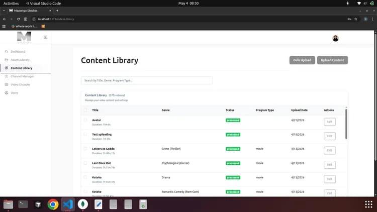 MapongaStudio: Media Content Management & FAST Channel - Image 4
