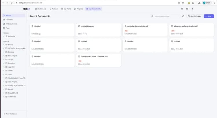 Kickly: AI-Driven MVP Planning & Execution - Image 6