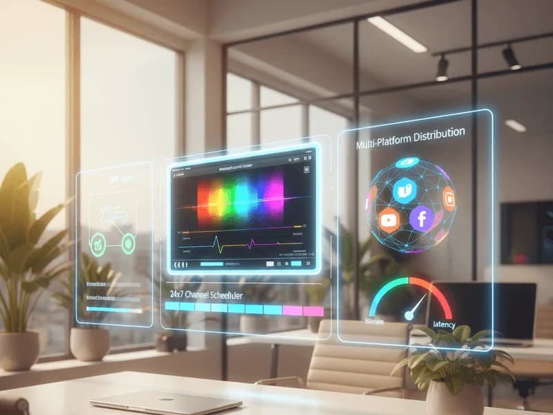 Livestreaming & 24x7 Broadcasting Solution