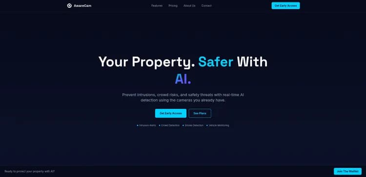 AwareCam: AI-Powered Cloud Video Surveillance