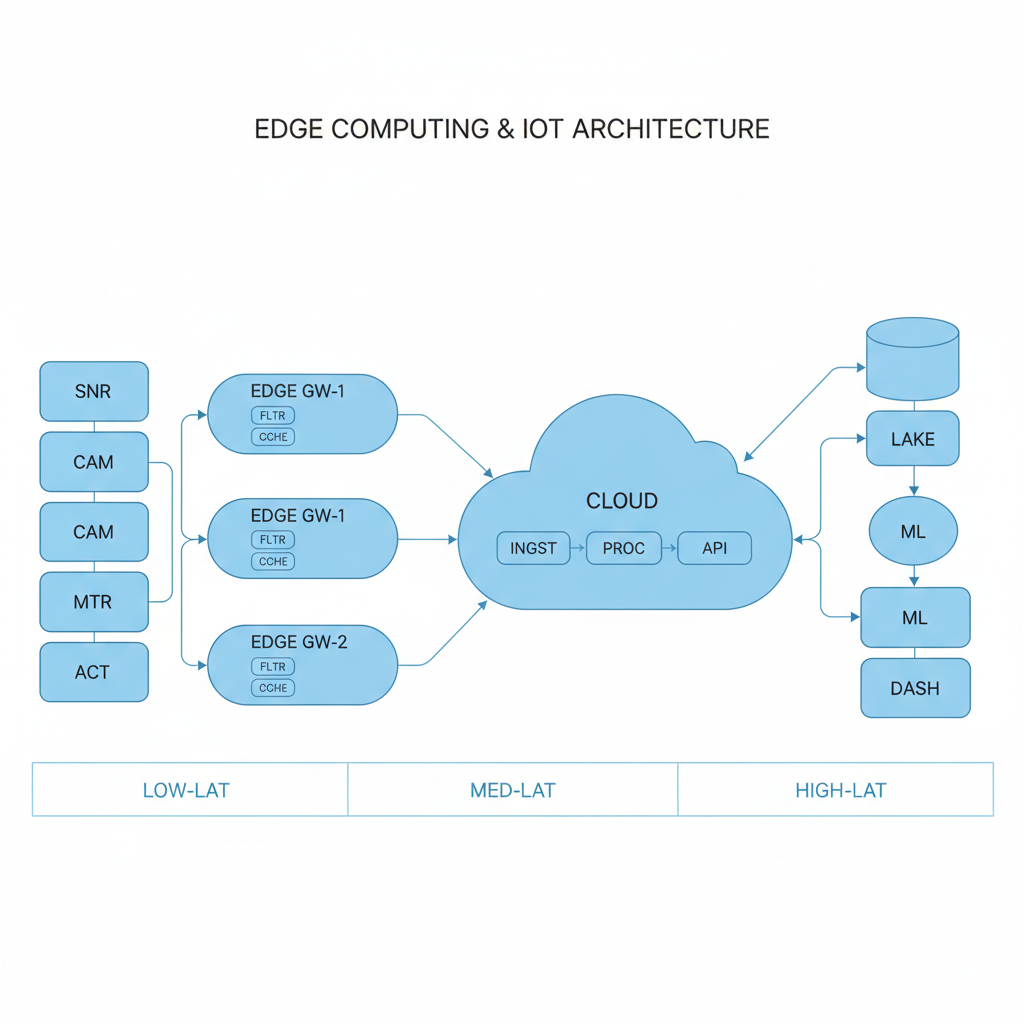 Edge Computing & IoT Architecture - System Architecture Diagram